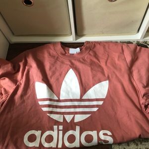 Oversized adidas shirt